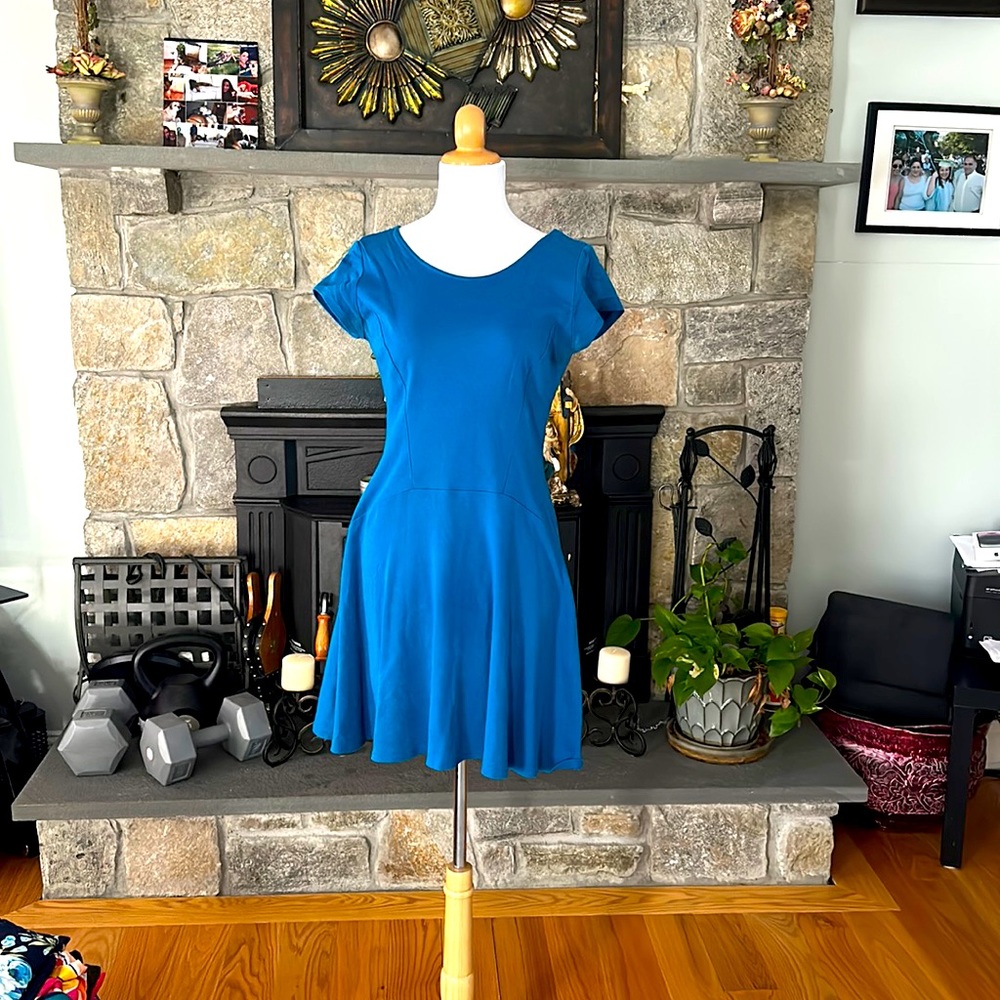 Blue Aline Dress